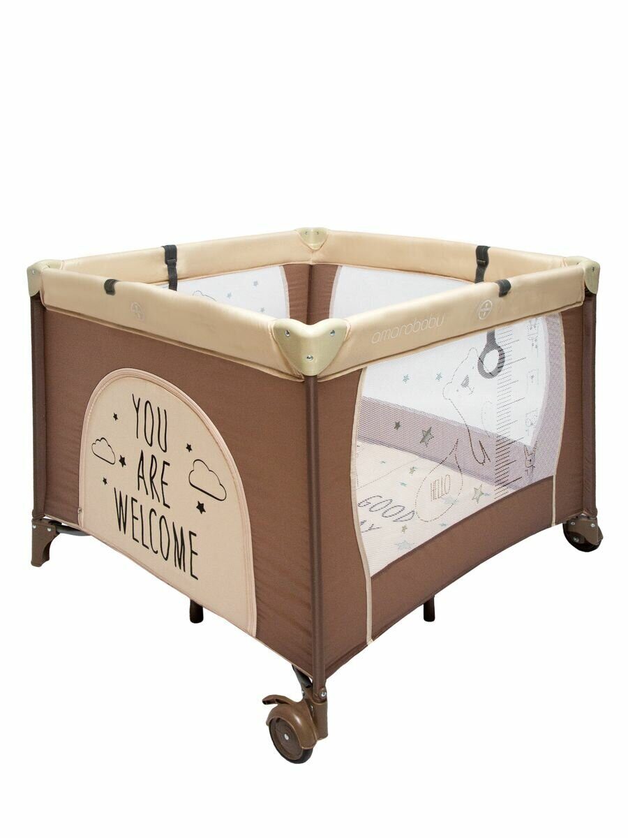 Манеж Amarobaby WALKY Good Day Bear