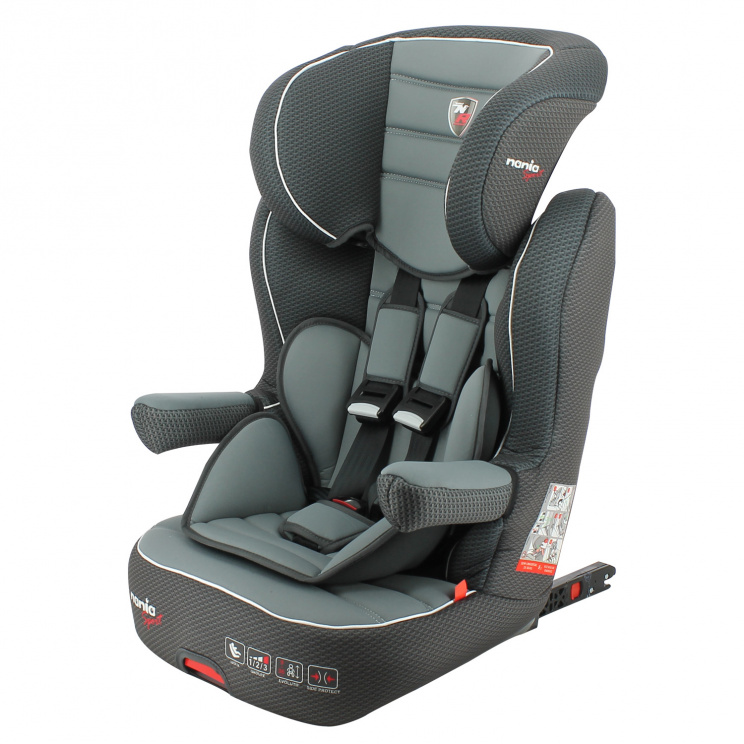 Автокресло Nania Imax Isofix Racing Luxe Grey