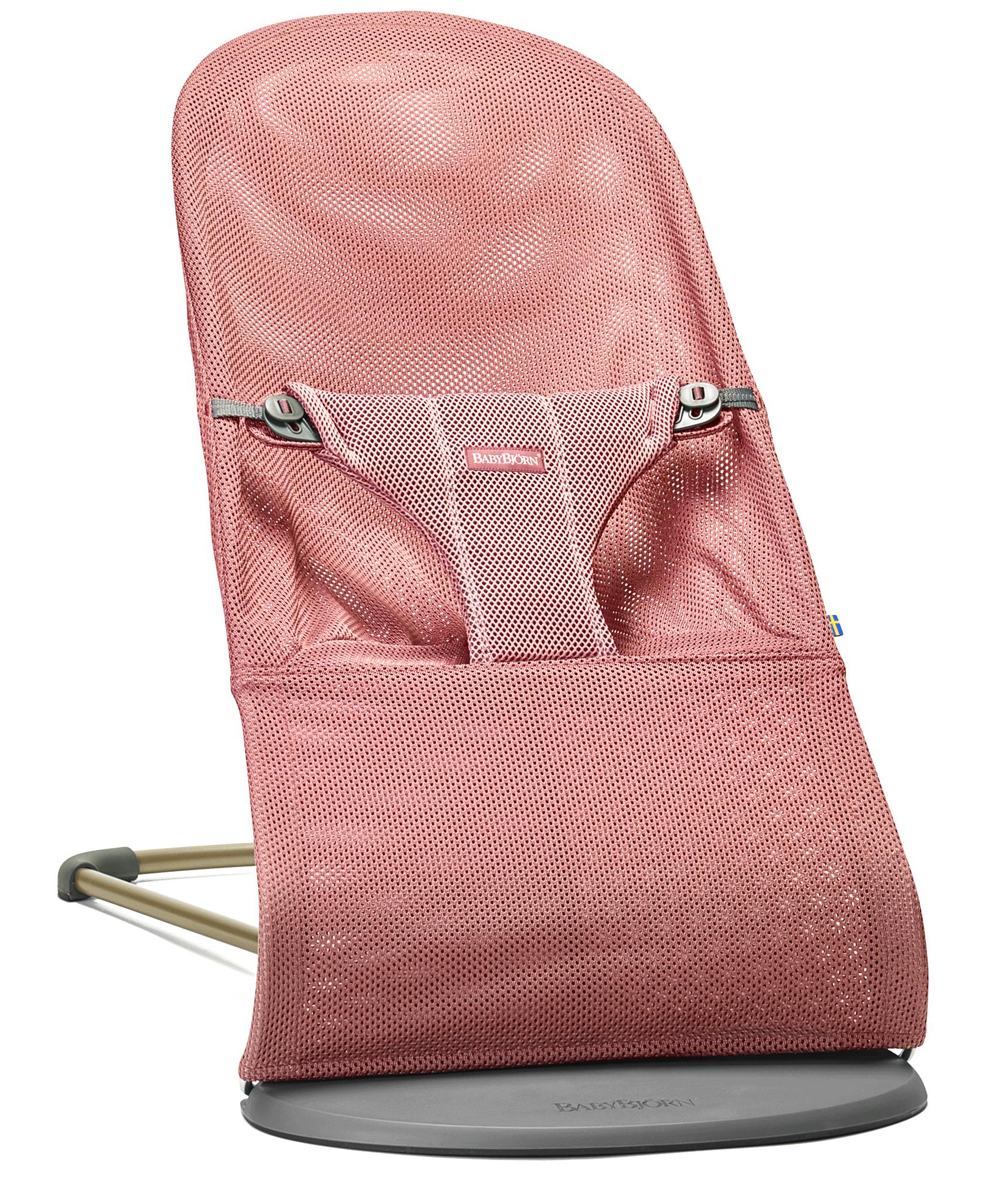 Детский шезлонг BabyBjorn Bliss Mesh Темно-розовый