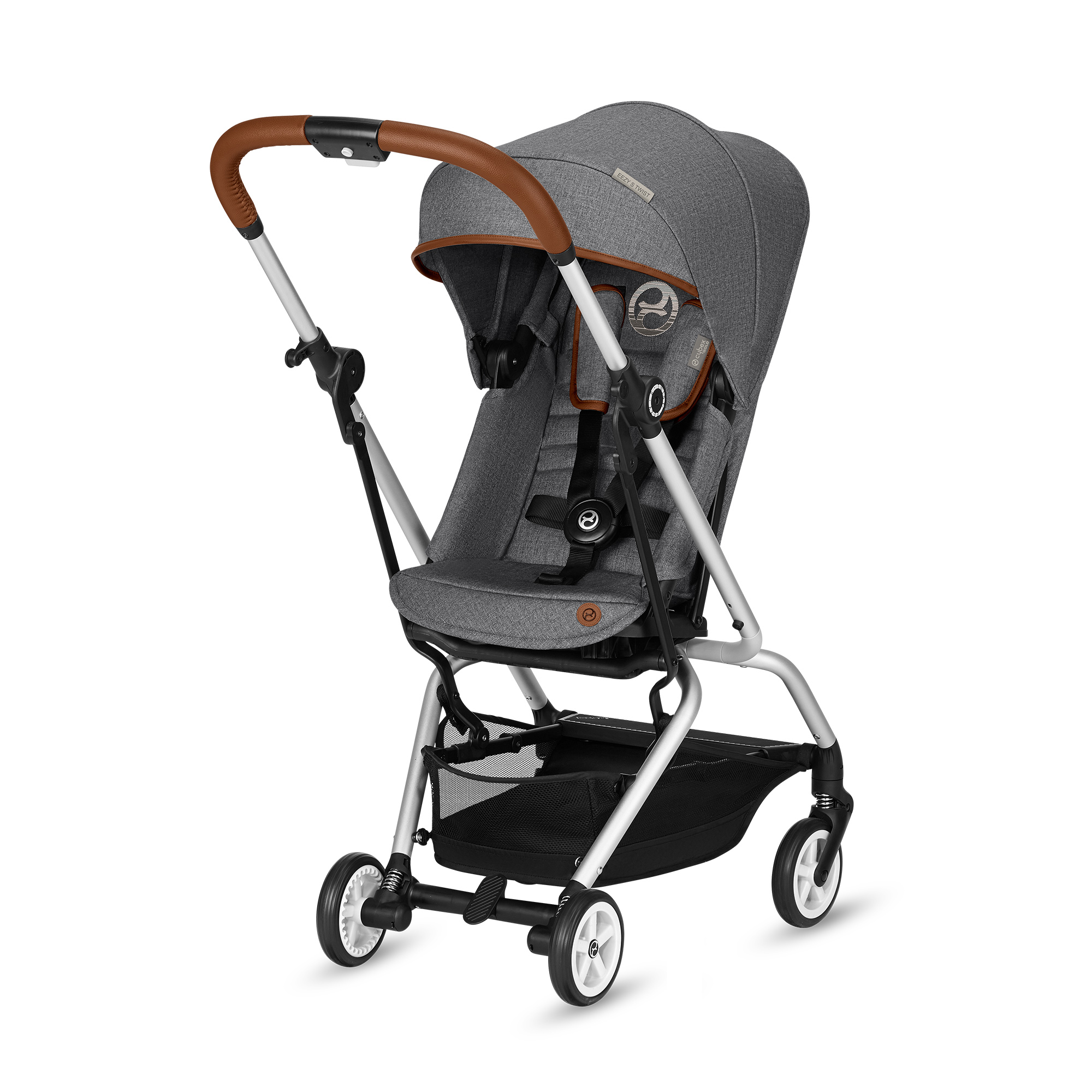 Прогулочная коляска Cybex Eezy S Twist DENIM Manhattan Grey