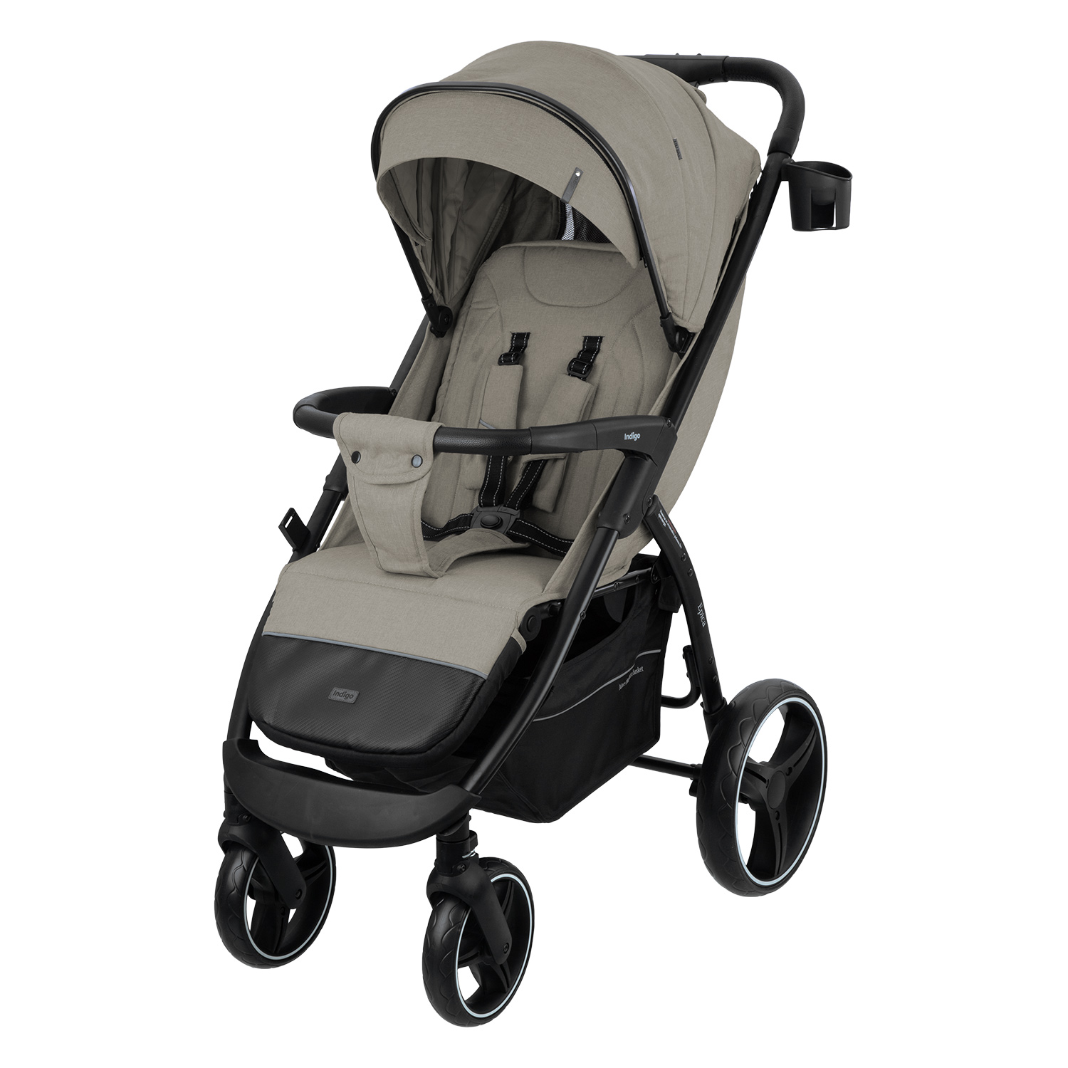 Прогулочная коляска INDIGO EPICA XL бежевый