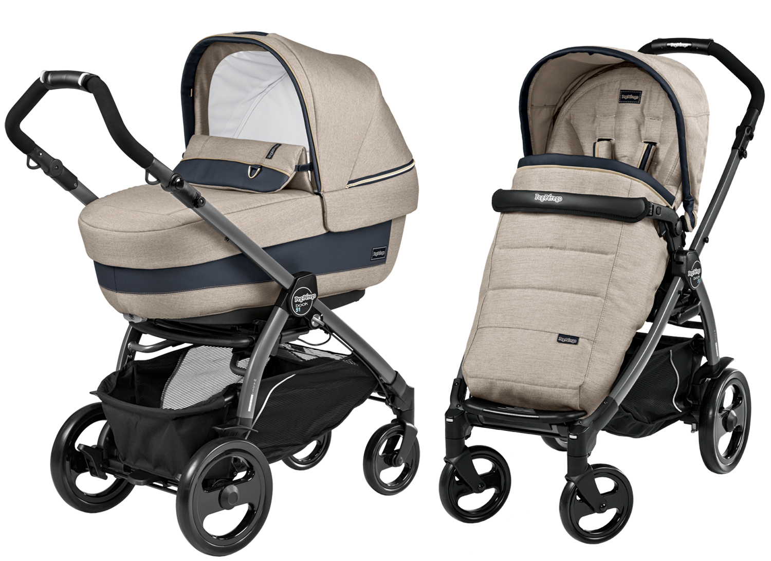 Peg-Perego Book Plus 51 Modular Luxe Beige