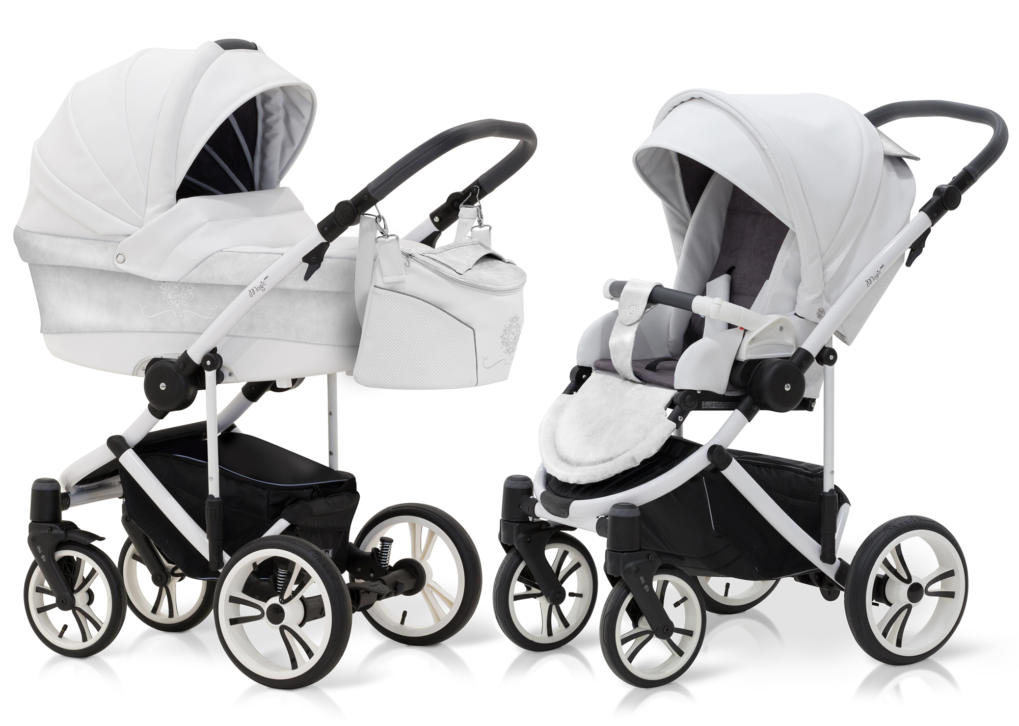 Коляска 2 в 1 Esspero LE Alesund (шасси White) Silver