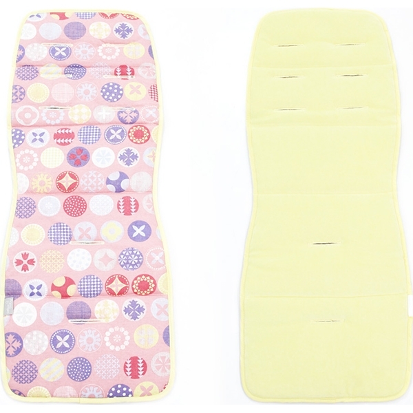 Матрас в коляску Ceba Baby Circles pink