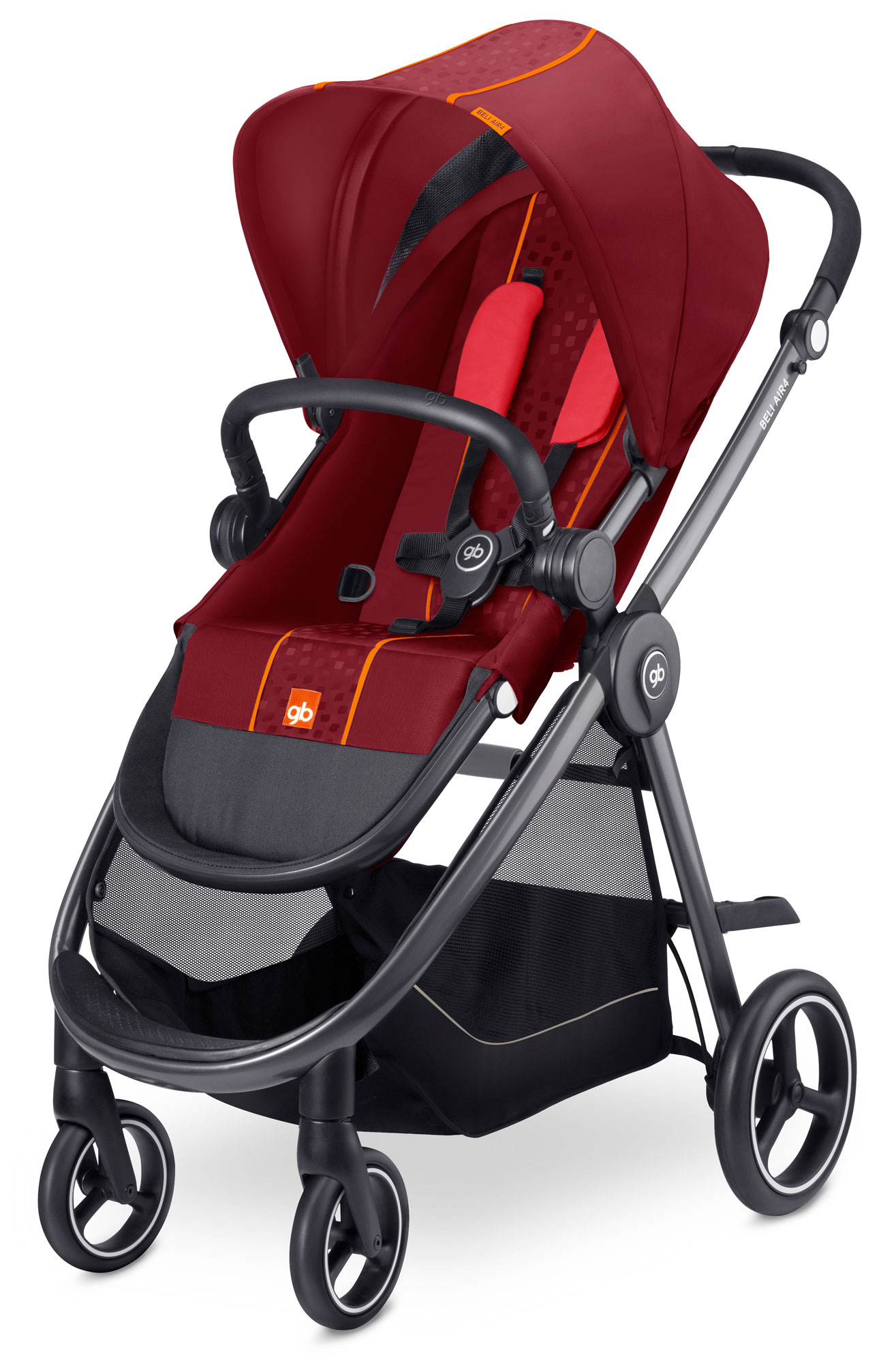 Прогулочная коляска GB Beli Air 4 Dragonfire Red