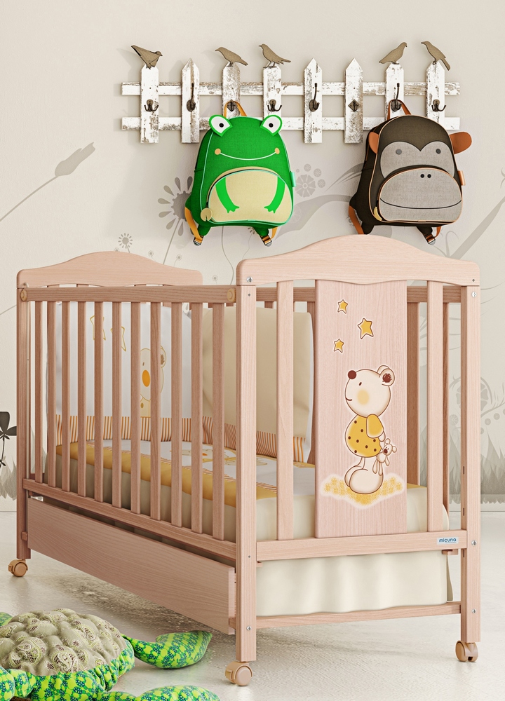 Детская кроватка Micuna Selsia 120х60 Natural