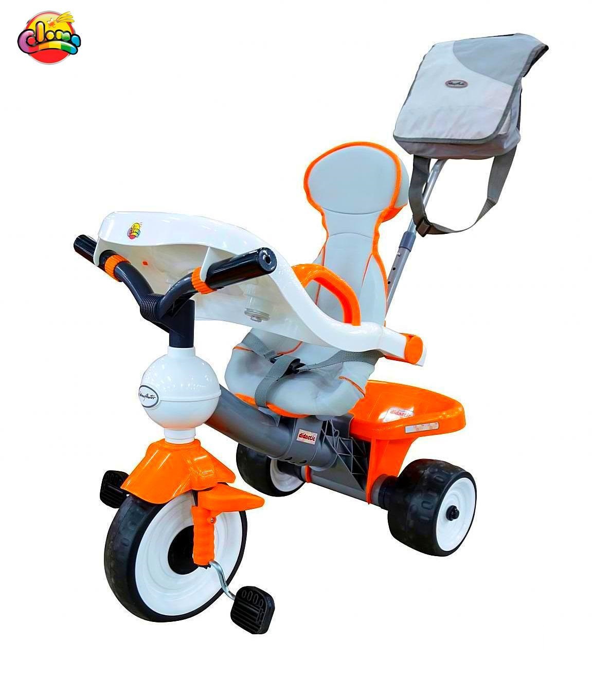 Велосипед Coloma Comfort ANGEL Aluminium DI Orange с игровой панелью