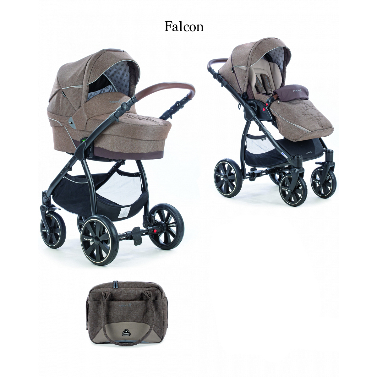 Коляска 2 в 1 Noordi Polaris Comfort Falcon
