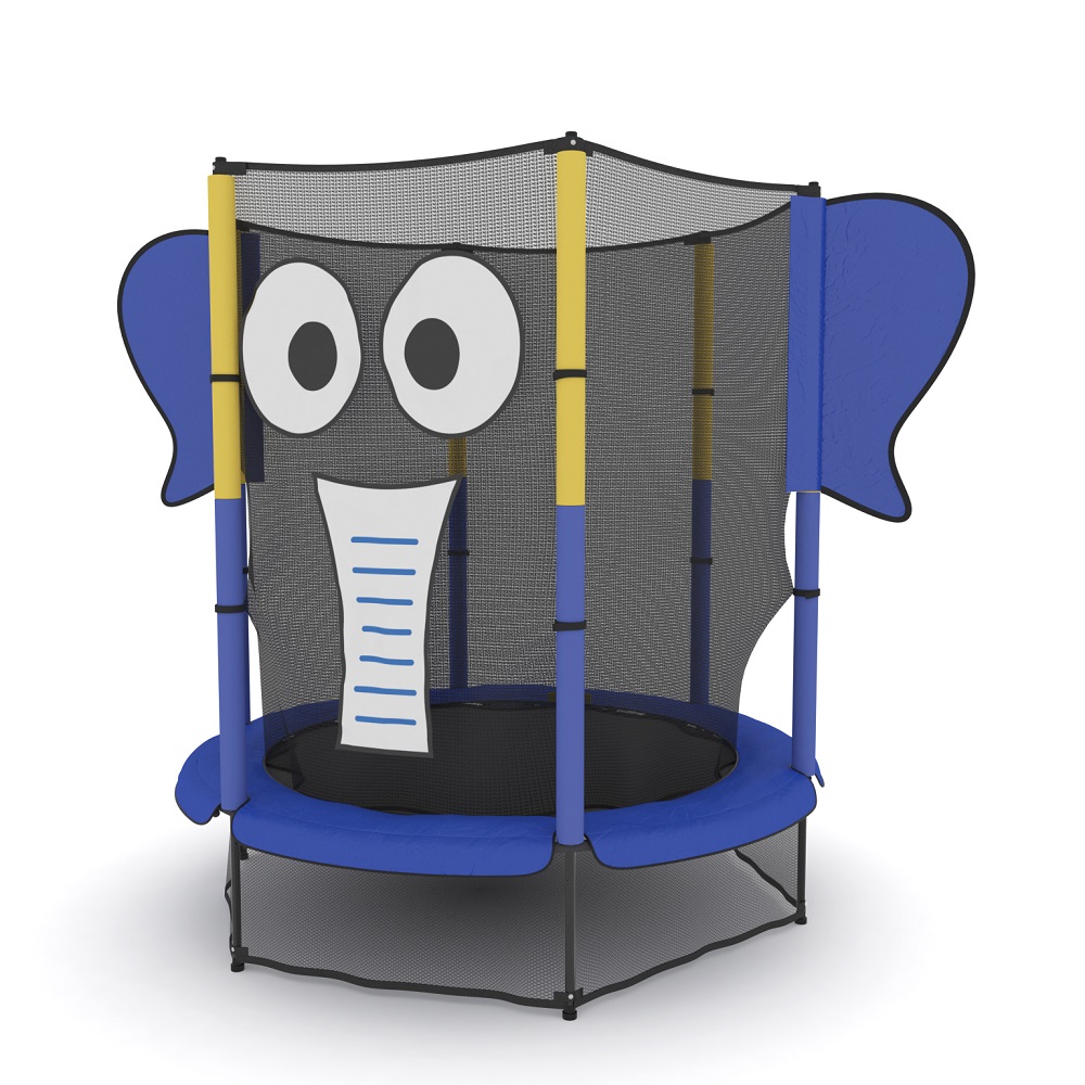 Батут UNIX Kids 4.6 ft (140 cm) ELEPHANT