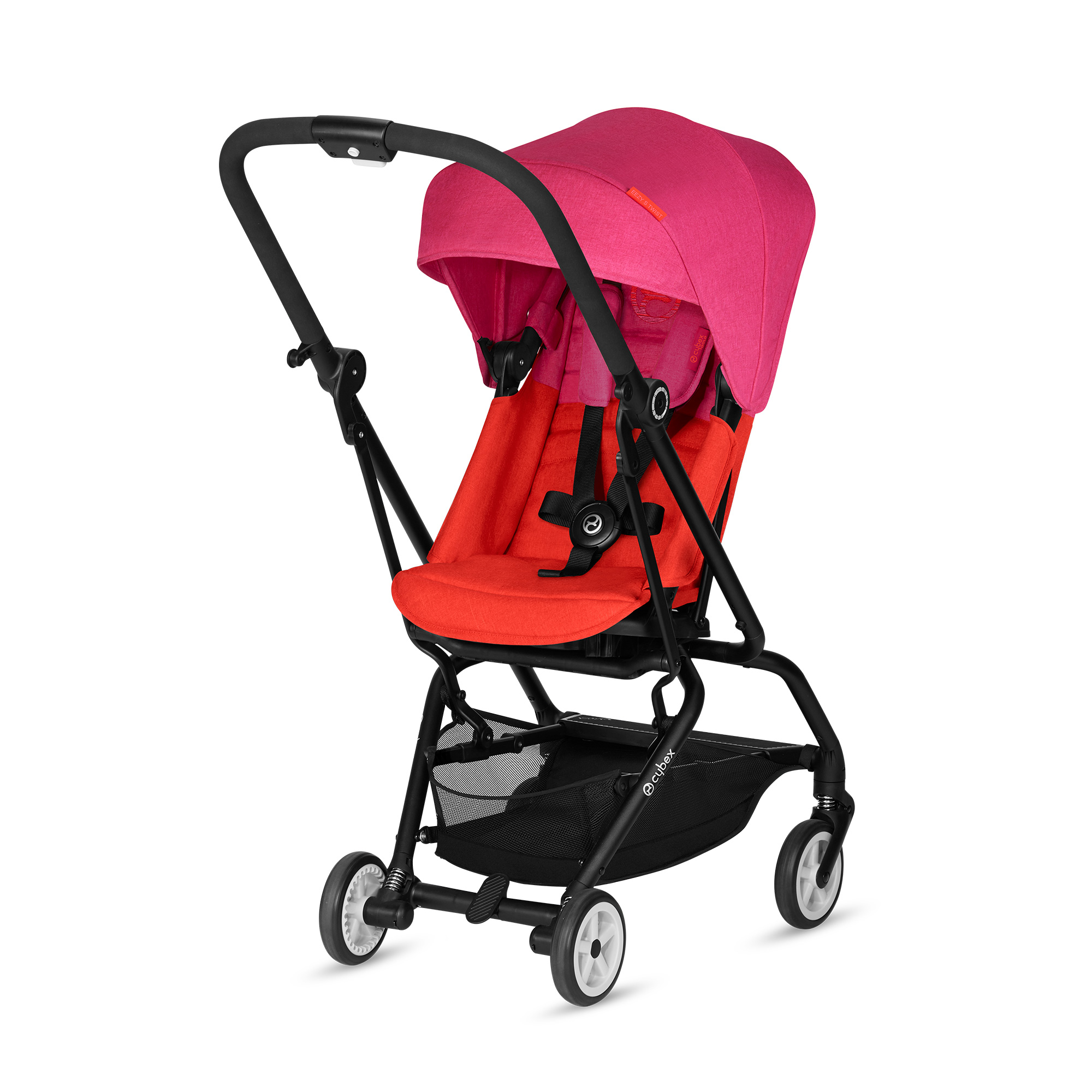 Прогулочная коляска Cybex Eezy S Twist Fancy Pink