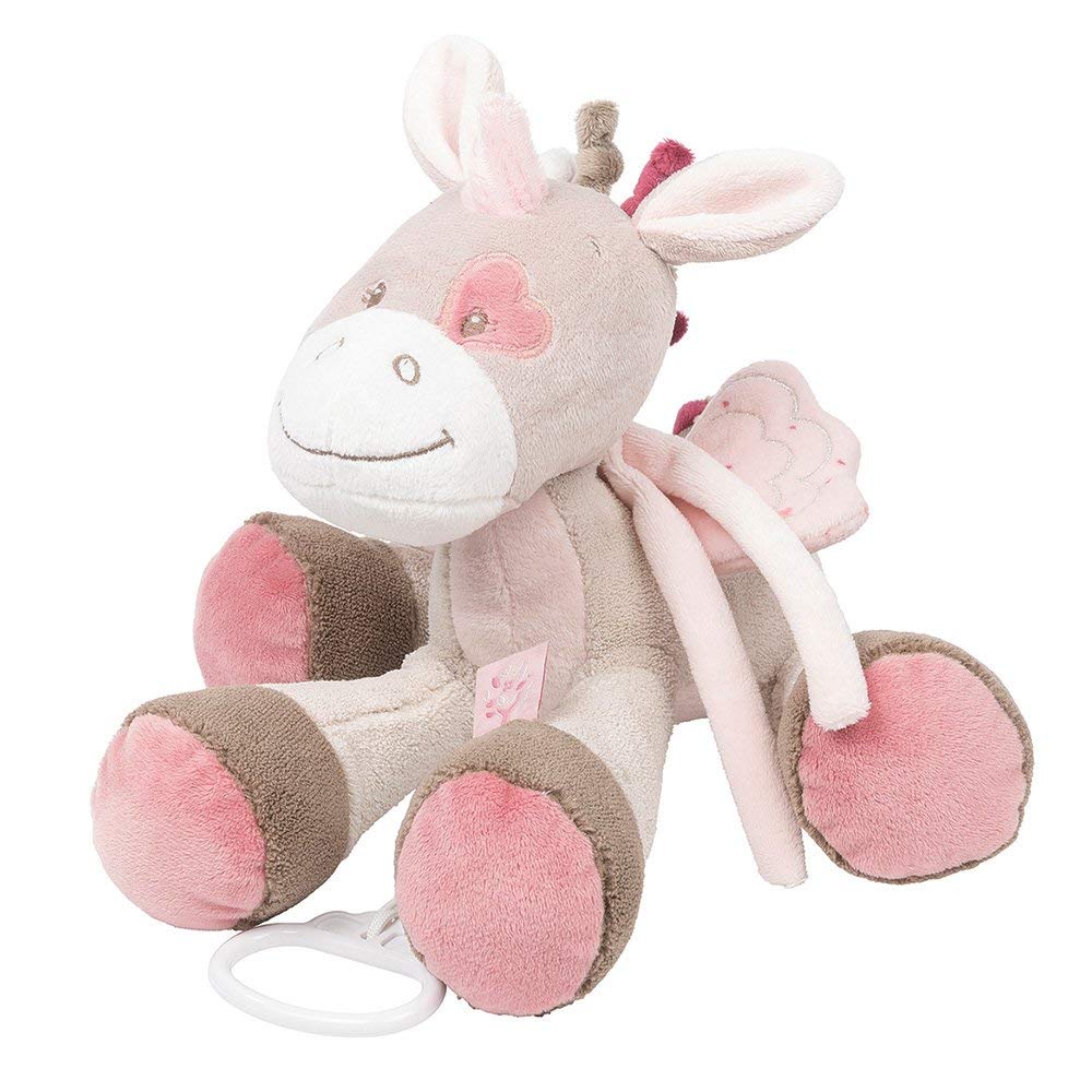 Мягкая музыкальная игрушка Nattou Soft Toy Nina, Jade Lili Единорог 987066