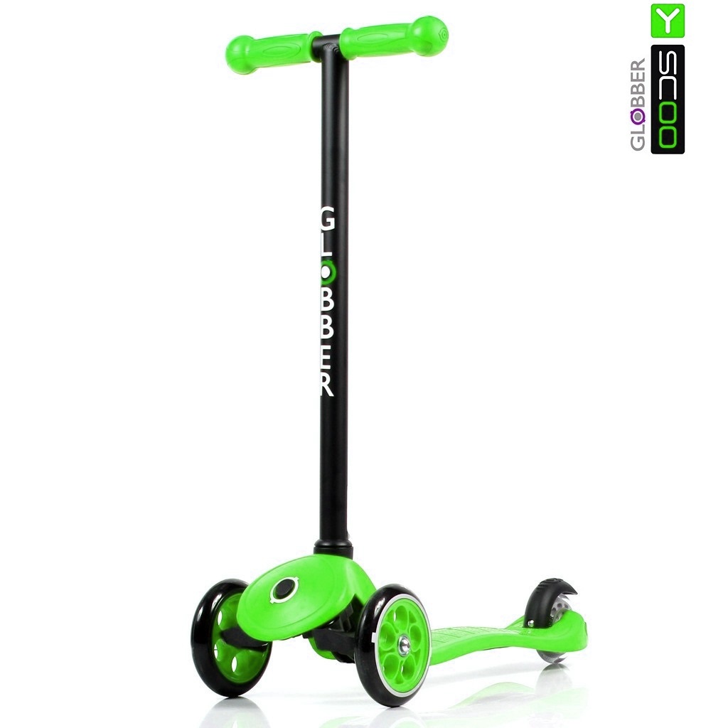 Самокат Y-SCOO RT GLOBBER My free FIXED Green