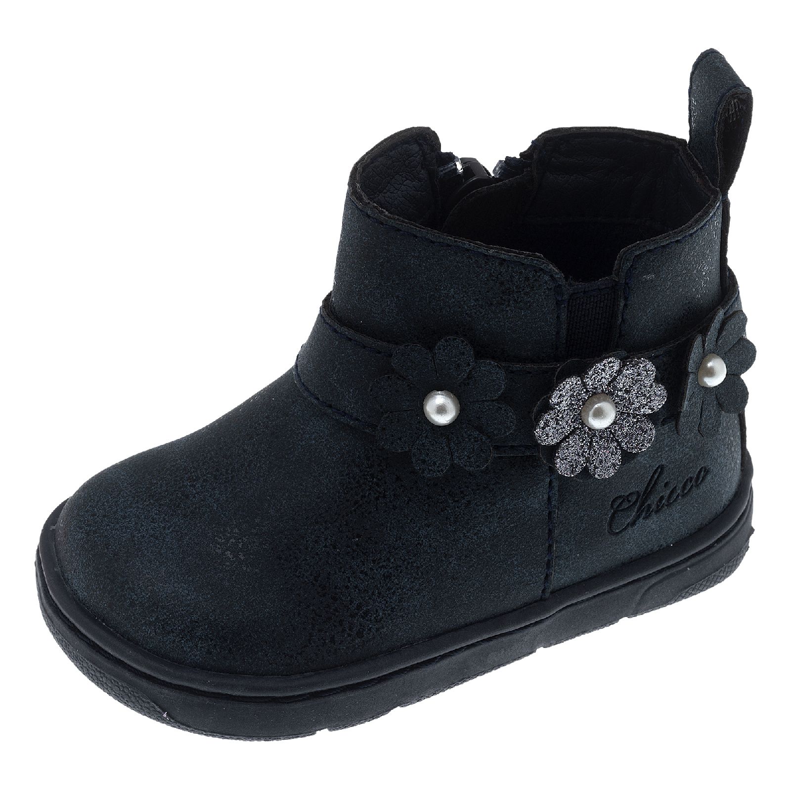 Полусапожки Chicco Ghironda, для девочек, цвет синий размер 230