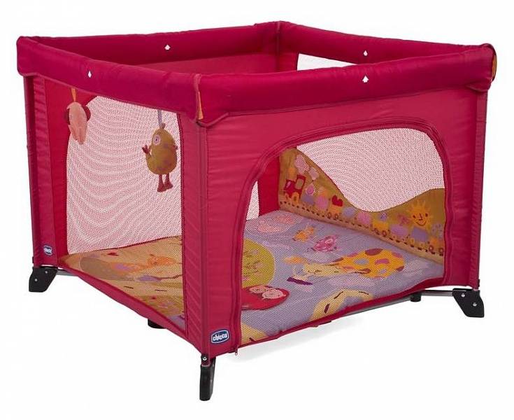 Кровать-манеж Chicco Open Box World Baby World