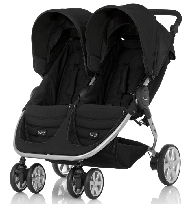 Коляска для двойни Britax Römer B-Agile Double Cosmos Black