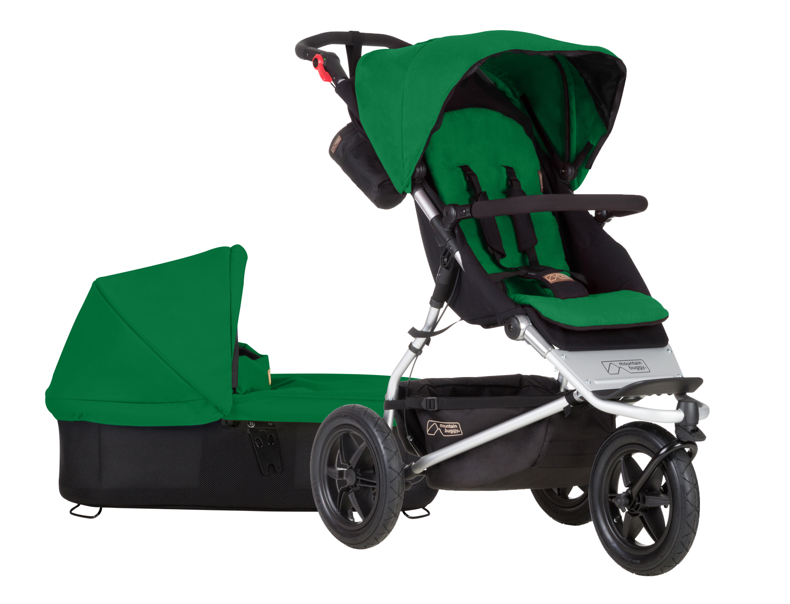 Коляска 2 в 1 Mountain Buggy Urban Jungle EVO Jungle Fern