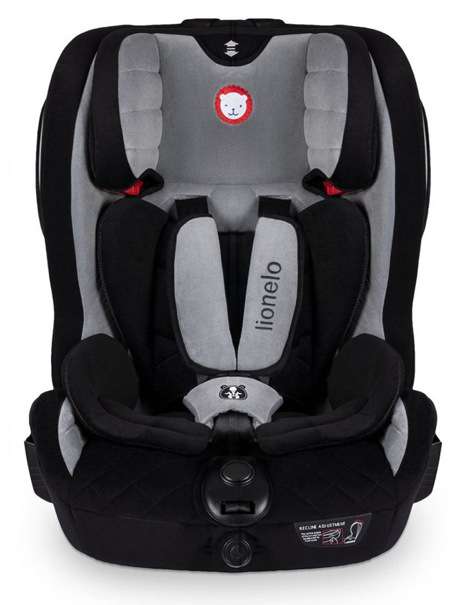 Автокресло Lionelo Jasper Isofix серый