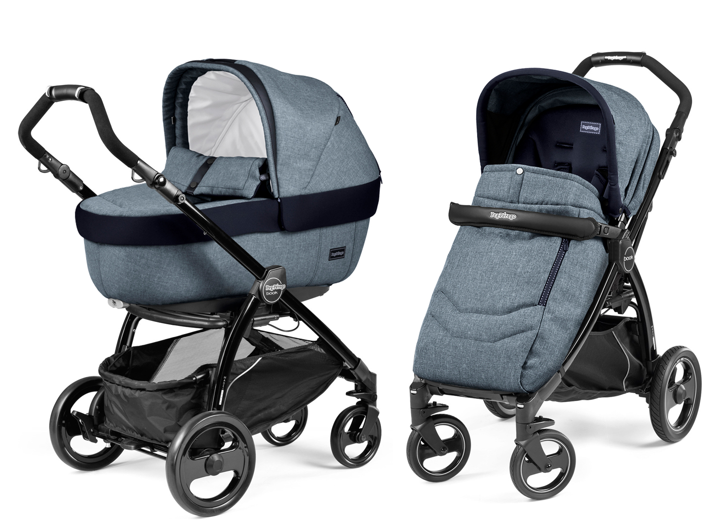 Коляска 2 в 1 Peg Perego Book Plus Elite Modular Horizon