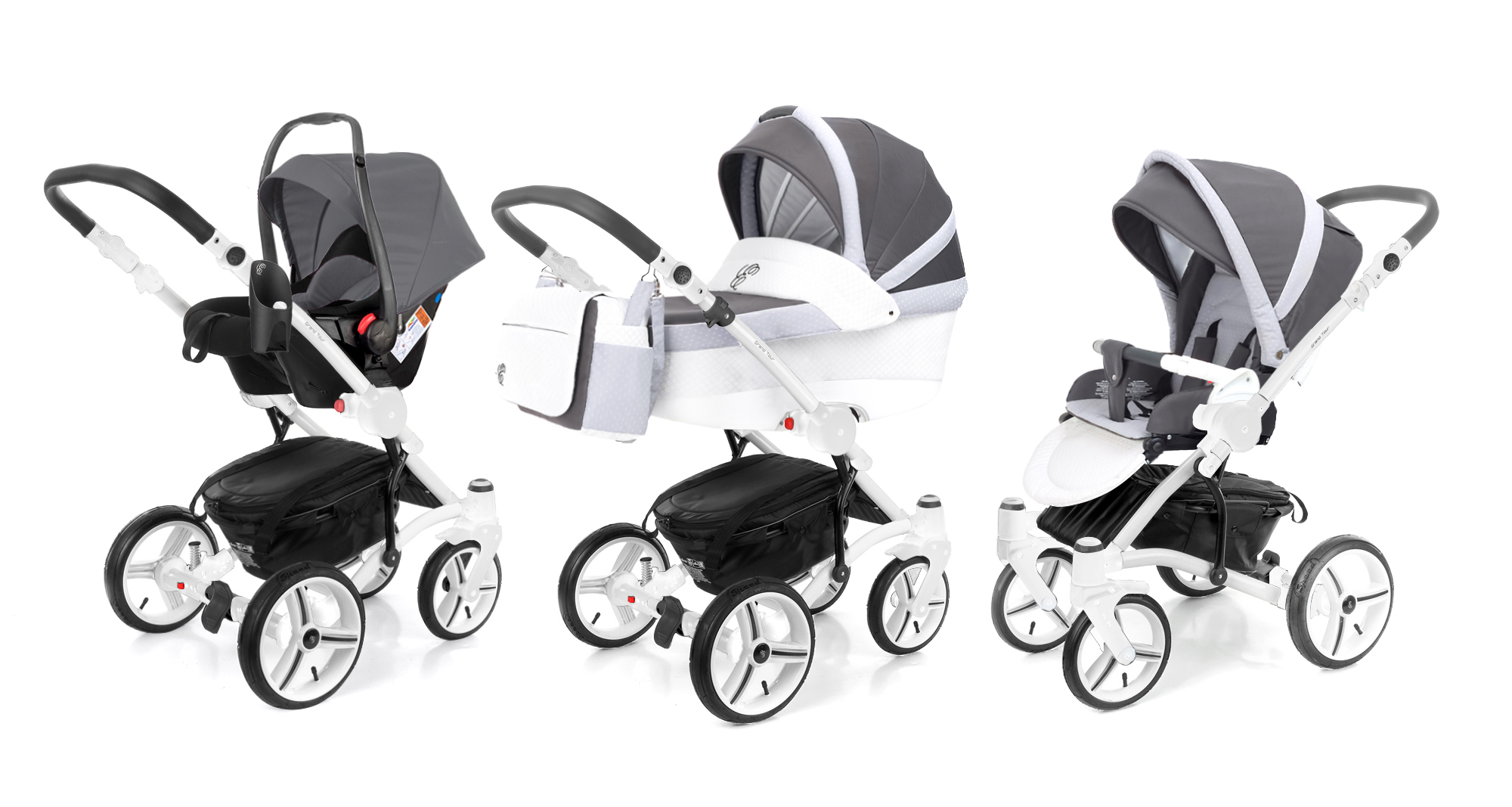 Коляска 3 в 1 Esspero Grand Tour Royal Silver