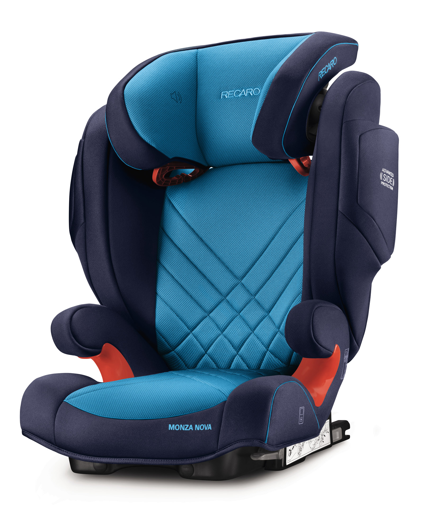 Recaro Monza Nova 2 Xenon Blue
