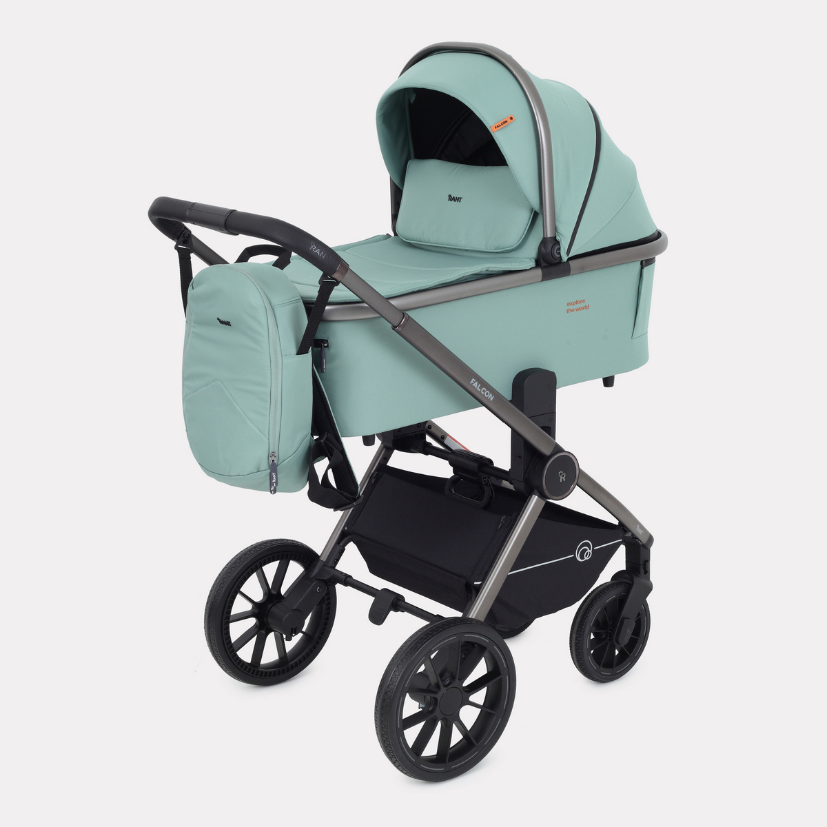 Коляска 3 в 1 RANT FALCON Green