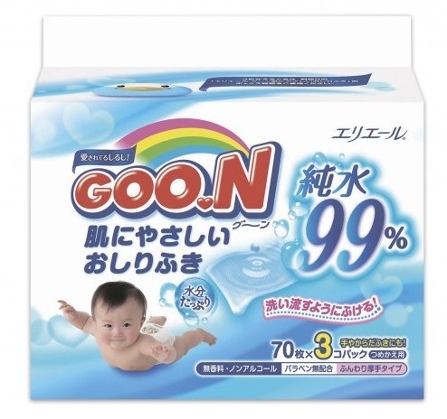 Салфетки GOON 3х70шт