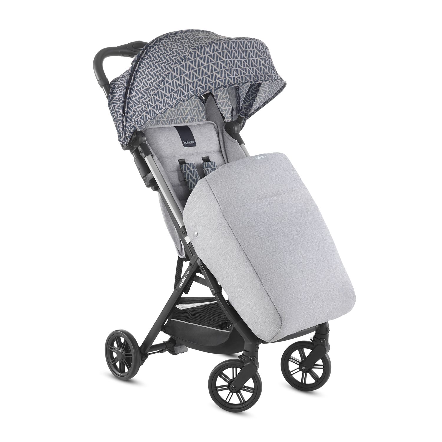 Прогулочная коляска Inglesina Quid MOSAIC BLUE (с накидкой для ног)