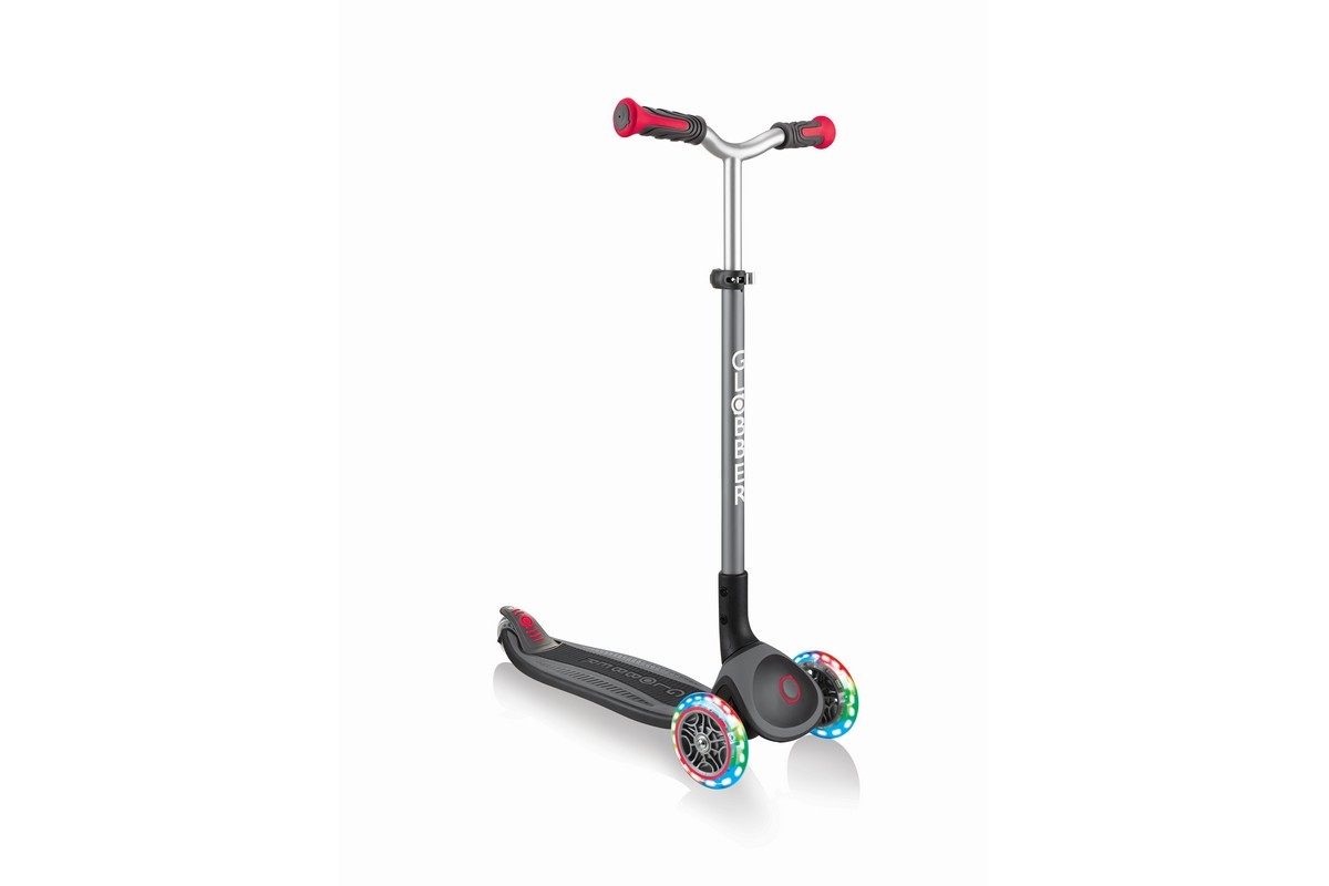 Самокат Globber Master Lights Черный