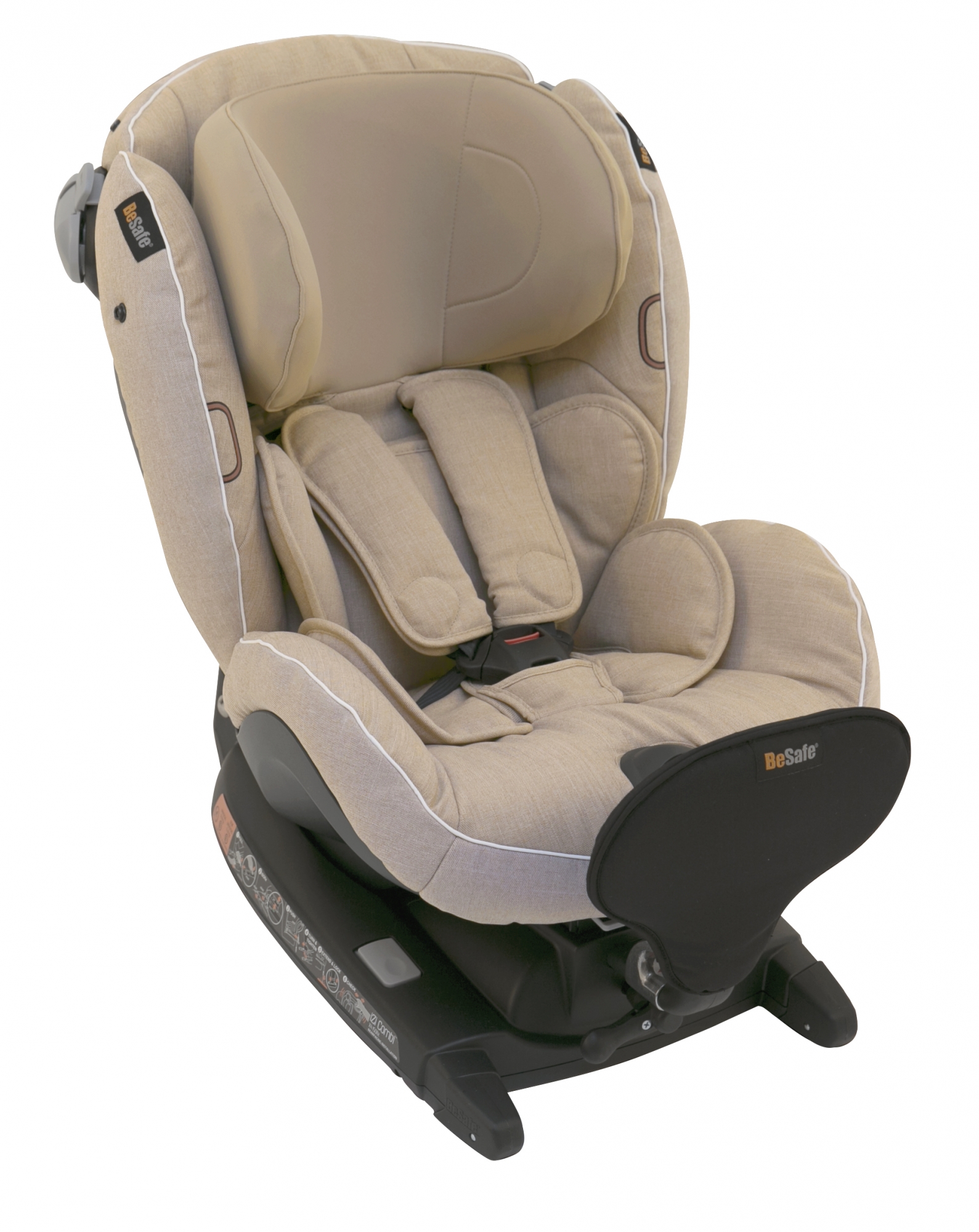 Автокресло BeSafe iZi Combi X4 Isofix Ivory Melange