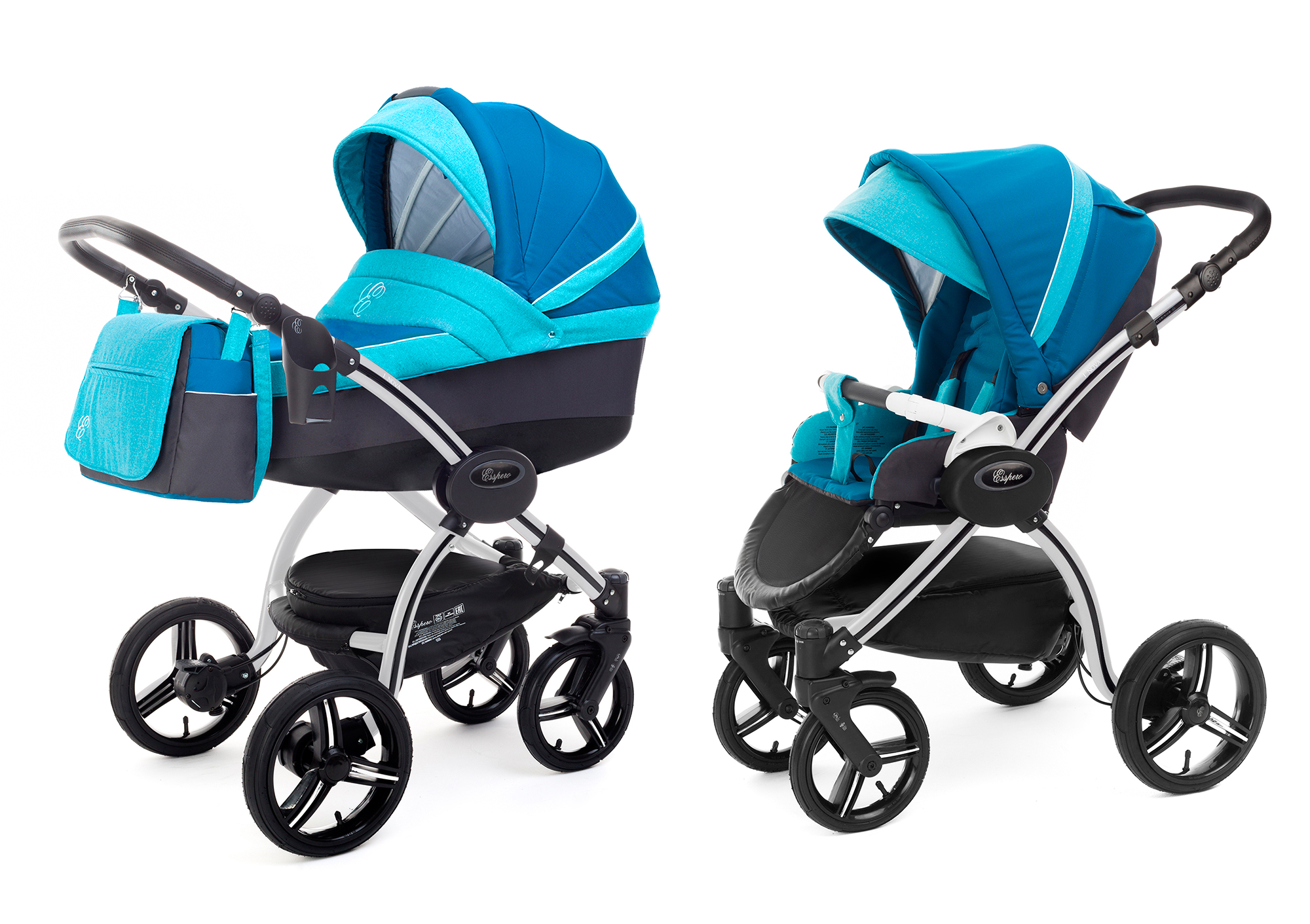 Коляска 2 в 1 Esspero Grand I-Nova (шасси Grey) Breeze