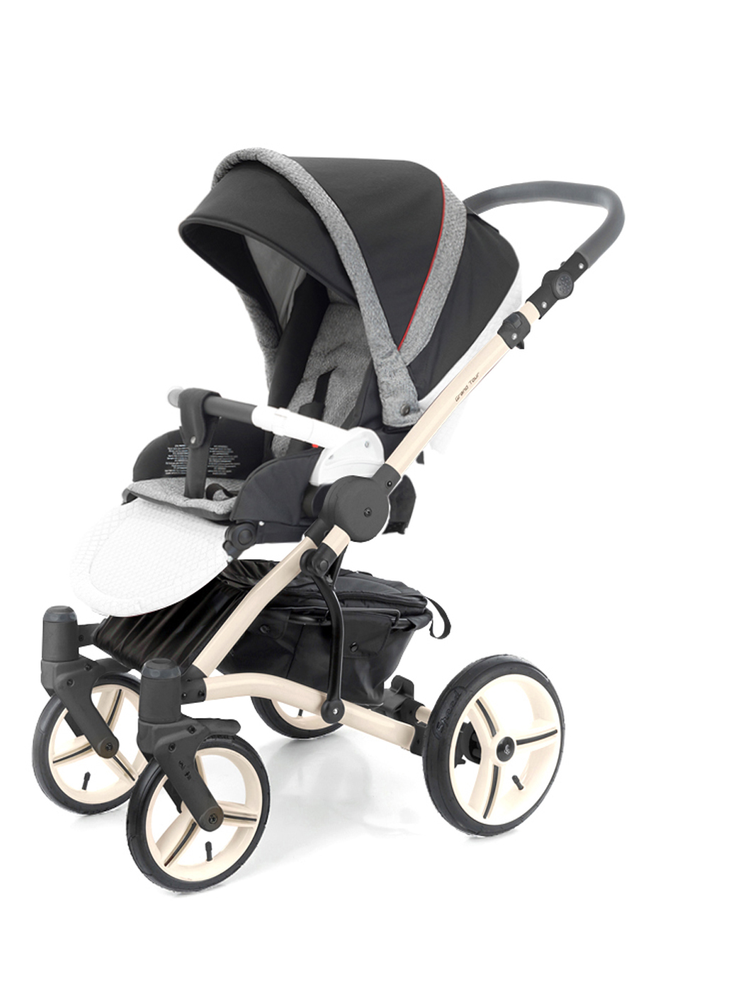 Прогулочная коляска Esspero Grand Tour (шасси Beige) Royal Grey