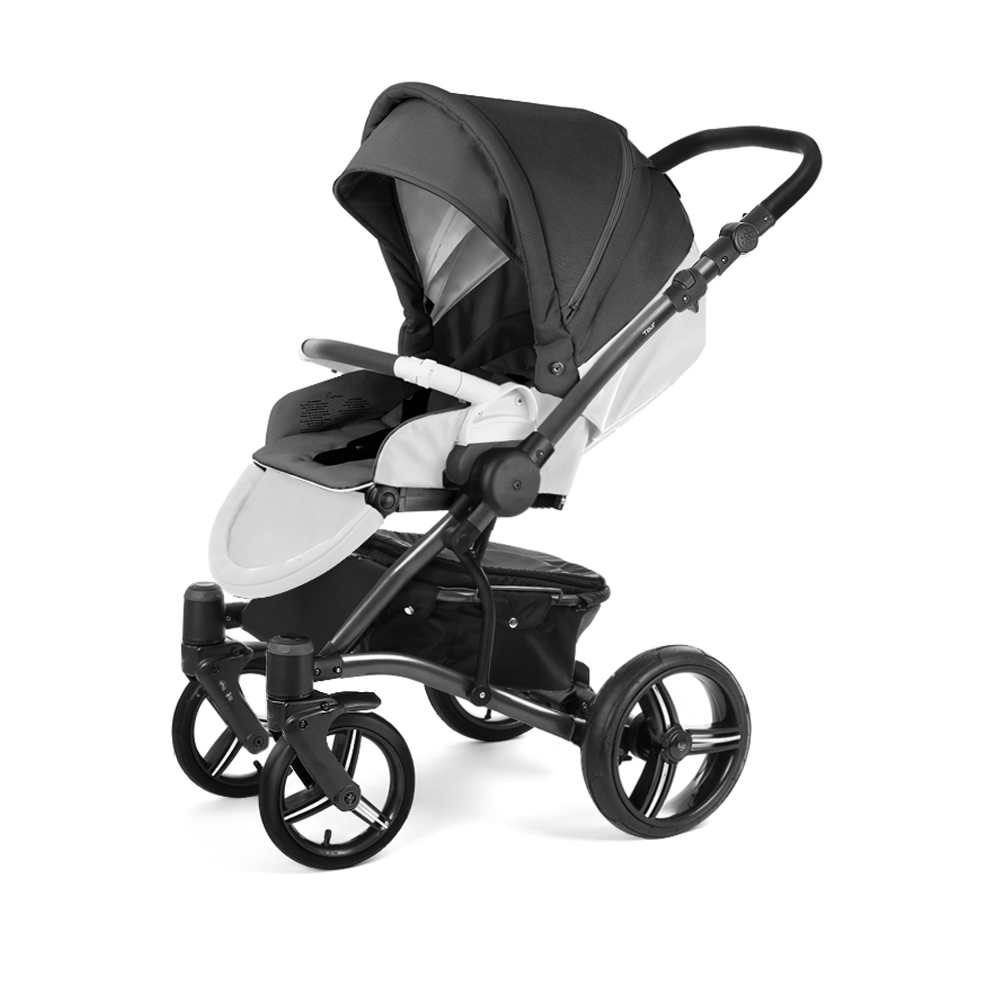 Прогулочная коляска Esspero Tour Leatherette (шасси Black) Grafite leatherette
