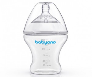 Бутылочка антиколиковая BabyOno NATURAL NURSING 180 мл