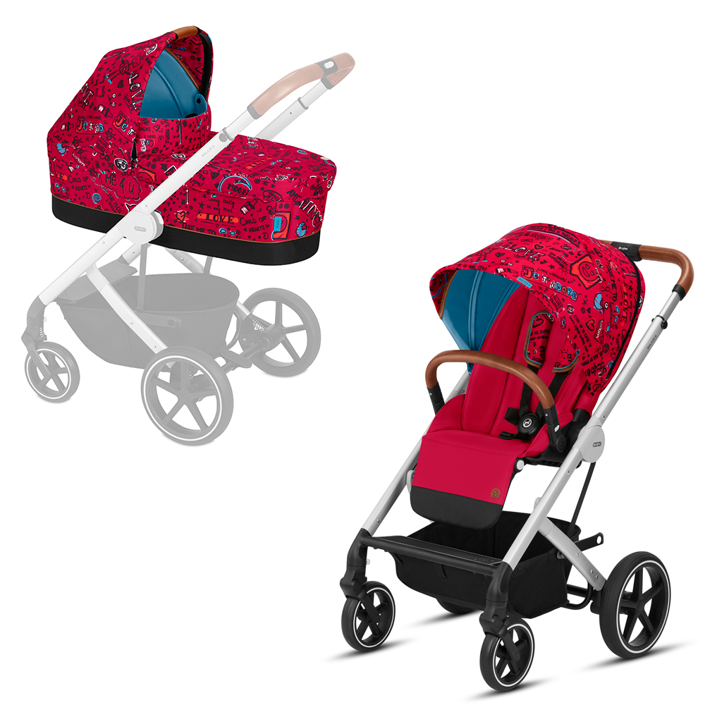 Коляска 2 в 1 Cybex Balios S FE LOVE