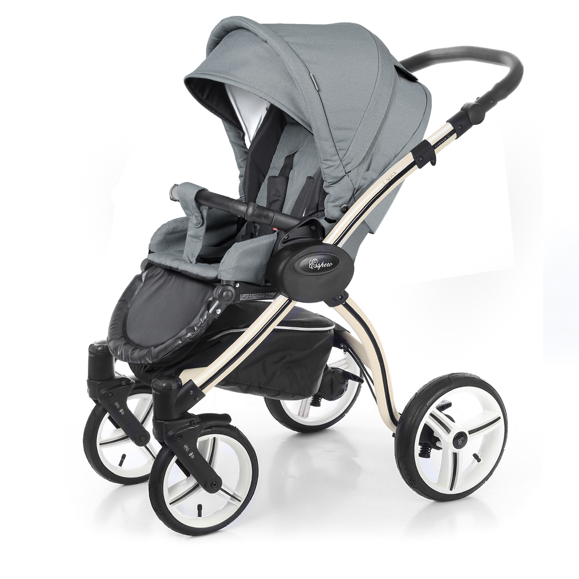 Прогулочная коляска Esspero I-Nova Alu (шасси Beige) Asphalt