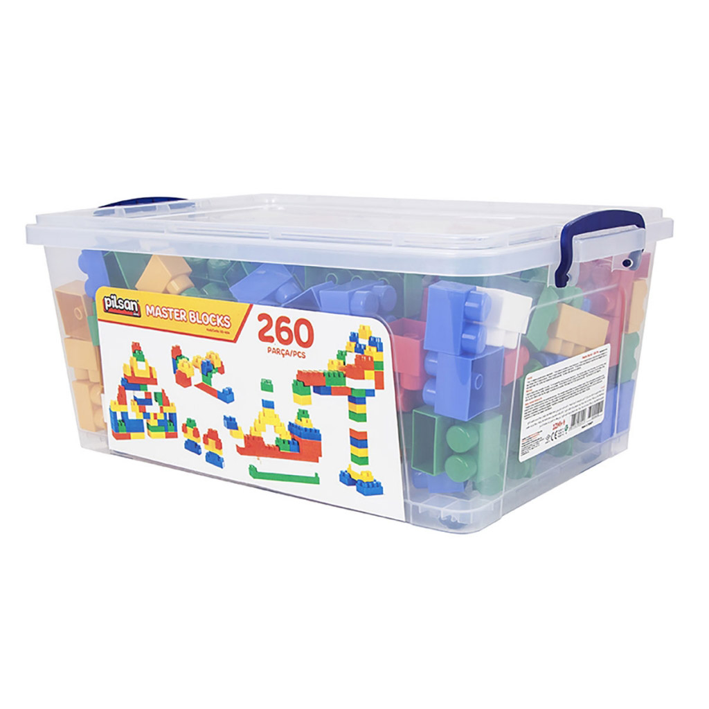 Конструктор Pilsan Master Blocks 260 дет