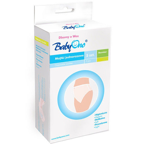 Одноразовые трусики BabyOno послеродовые р.XL