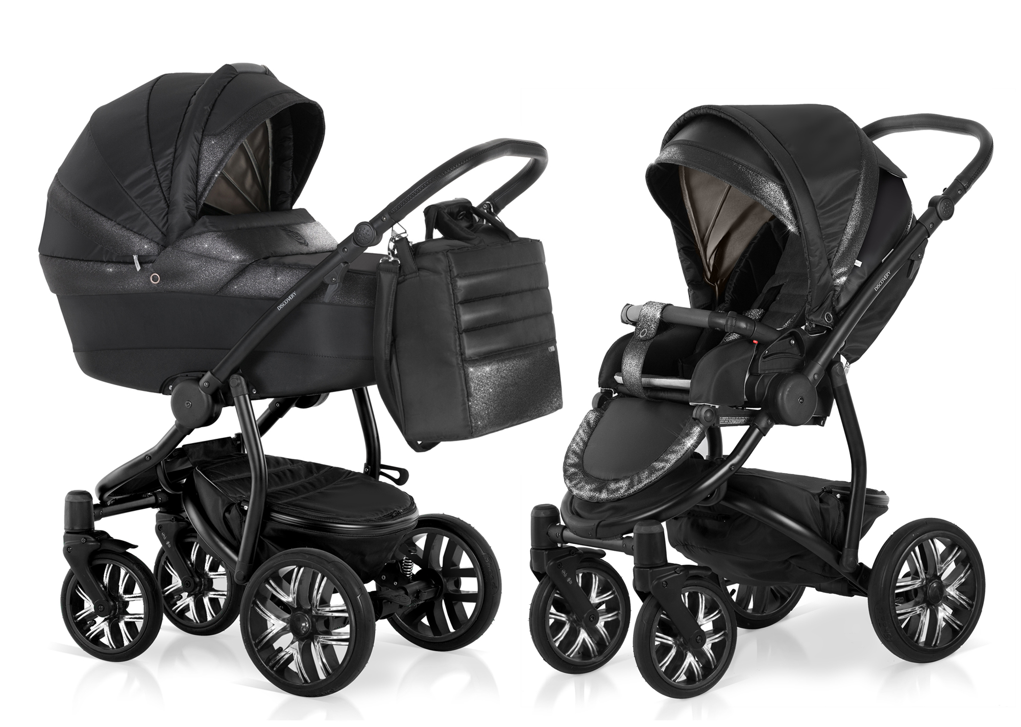 Коляска 2 в 1 Esspero Nord (шасси Discovery Black) Sky Black