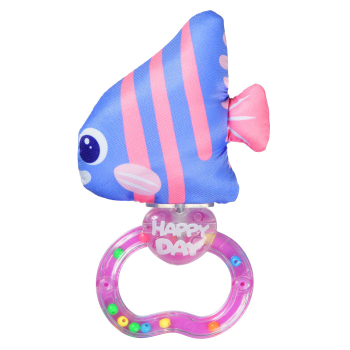 Погремушка Uviton sea friends арт.0605 лиловая рыбка