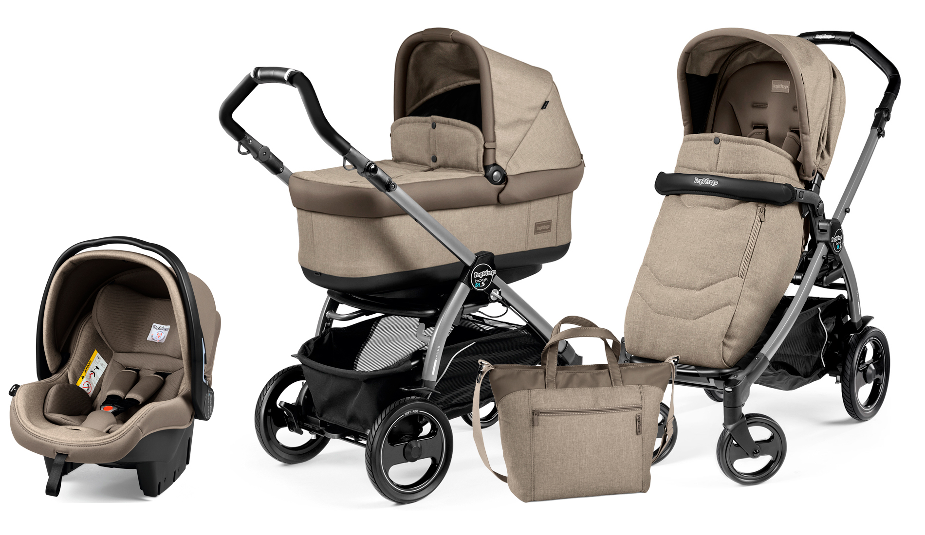 Peg-Perego Book 51S Pop Up Set Modular Team Cream