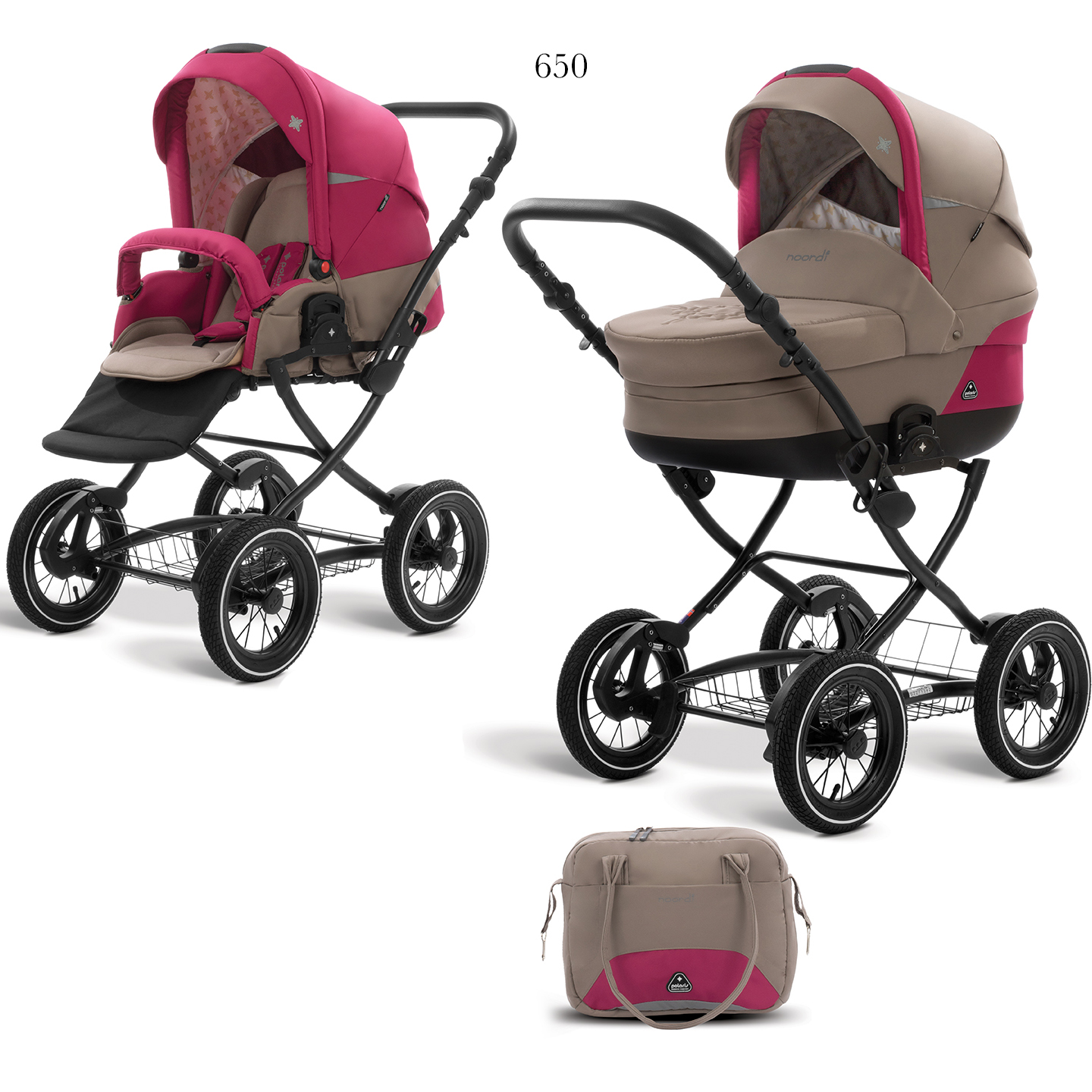 Коляска 2 в 1 Noordi Polaris Classic 650