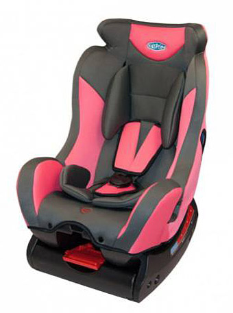 Автокресло Farfello Kids Prime LB718 4 серо-розовый