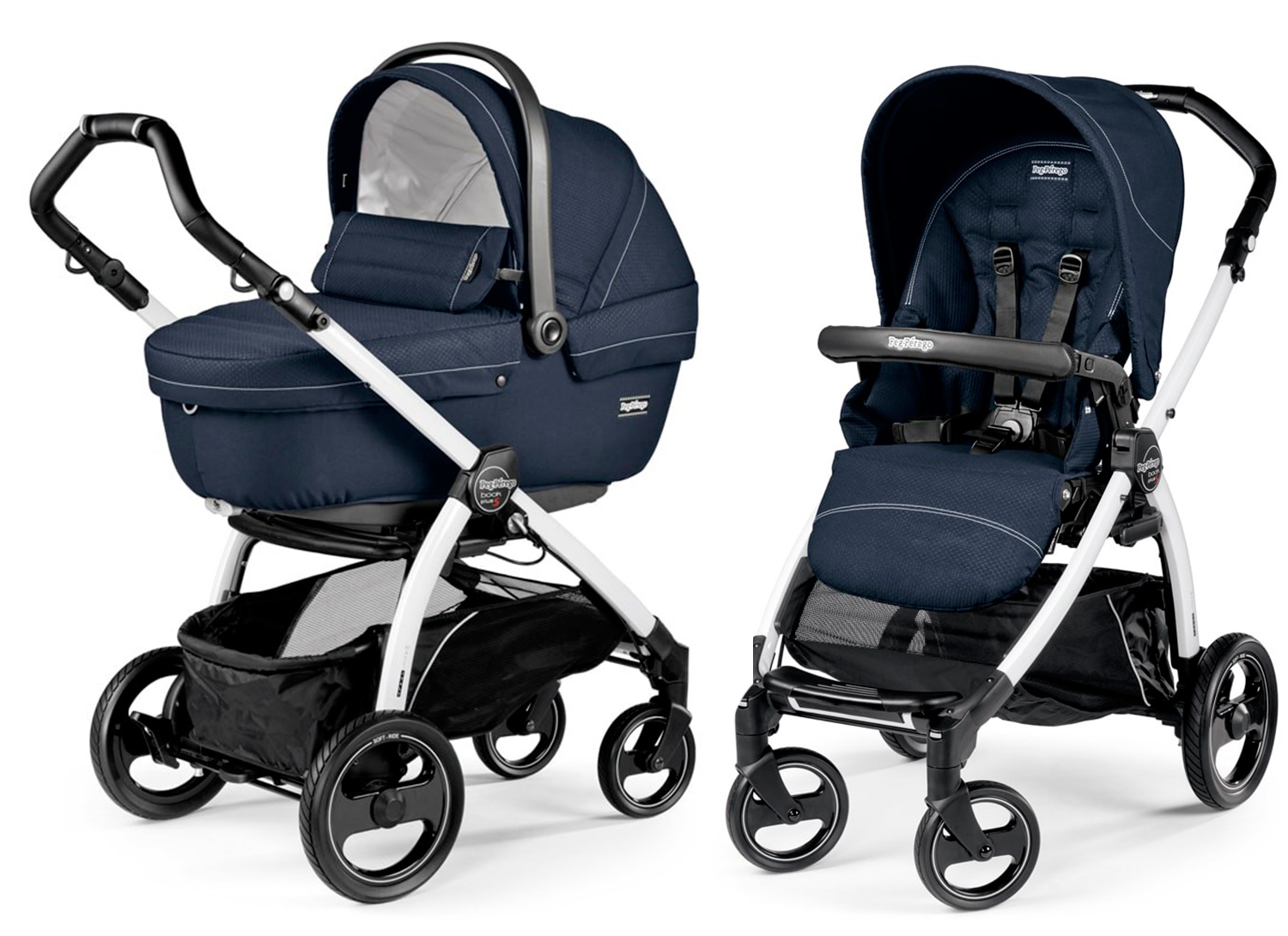 Коляска 2 в 1 Peg-Perego Book Plus S Mod Navy