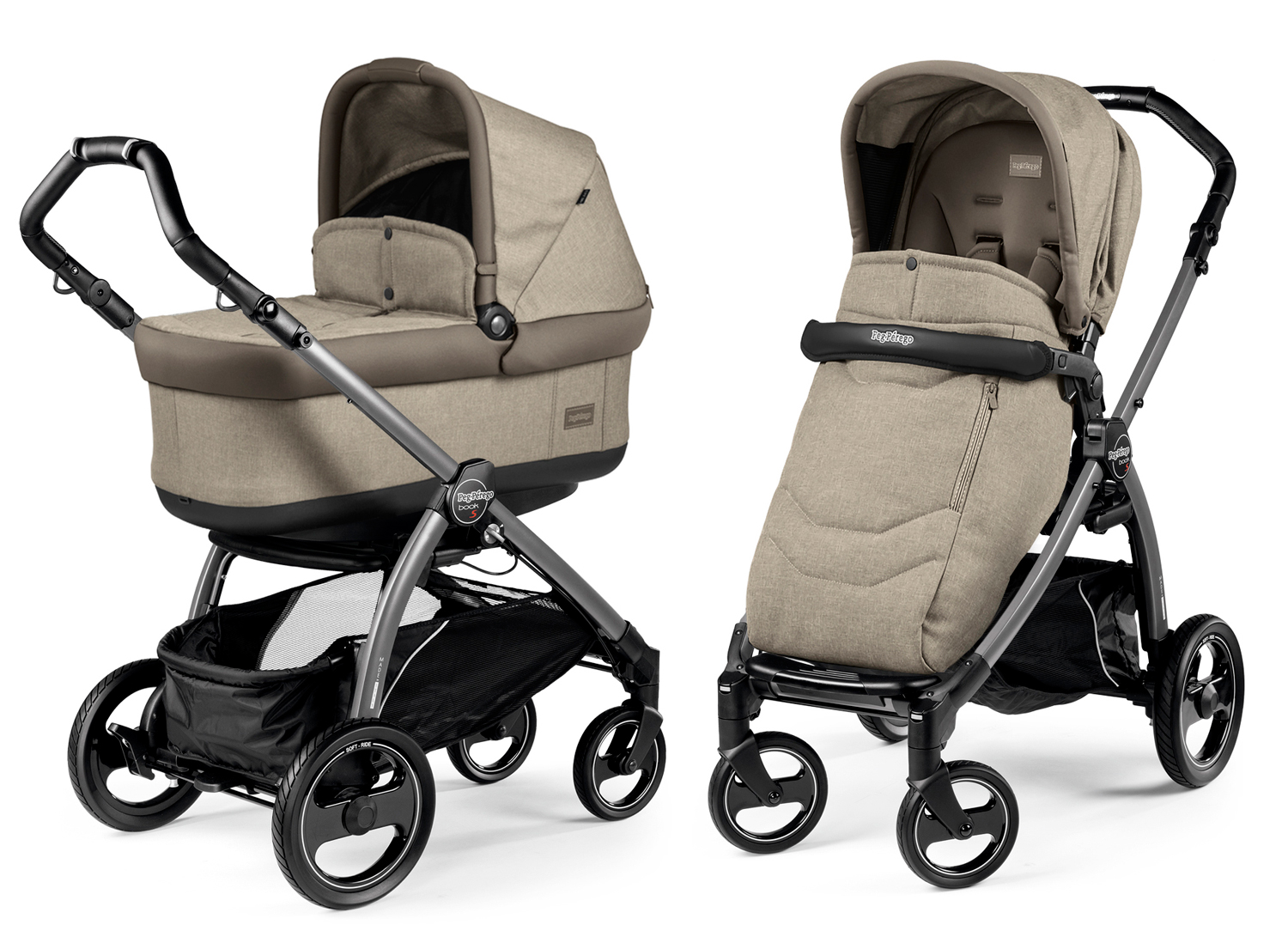 Peg-Perego Book Plus S Modular POP UP Team Cream
