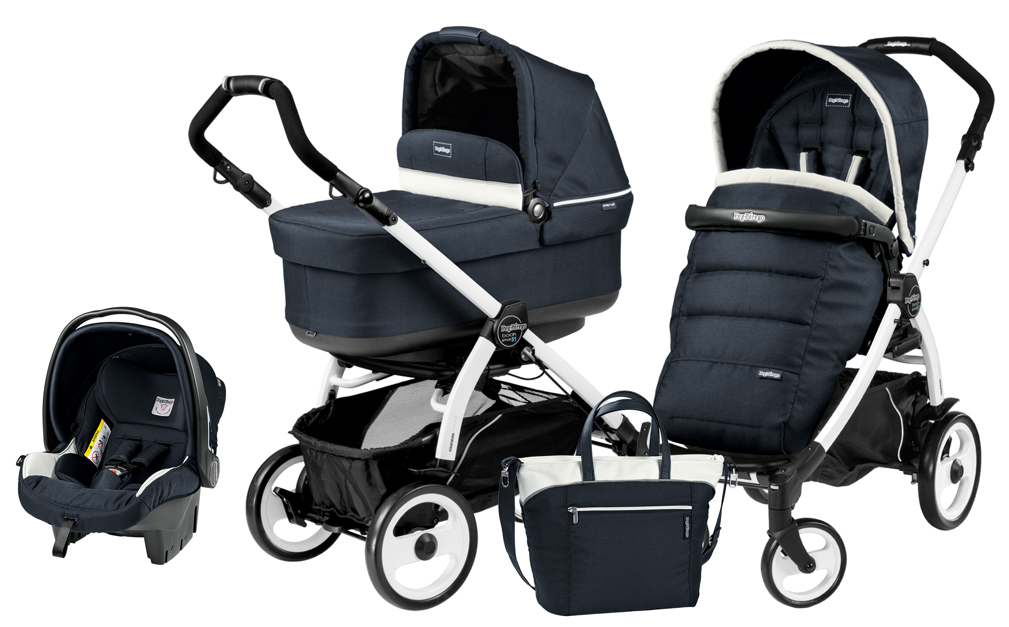 Peg-Perego Book 51 Set Modular POP UP Luxe Blue