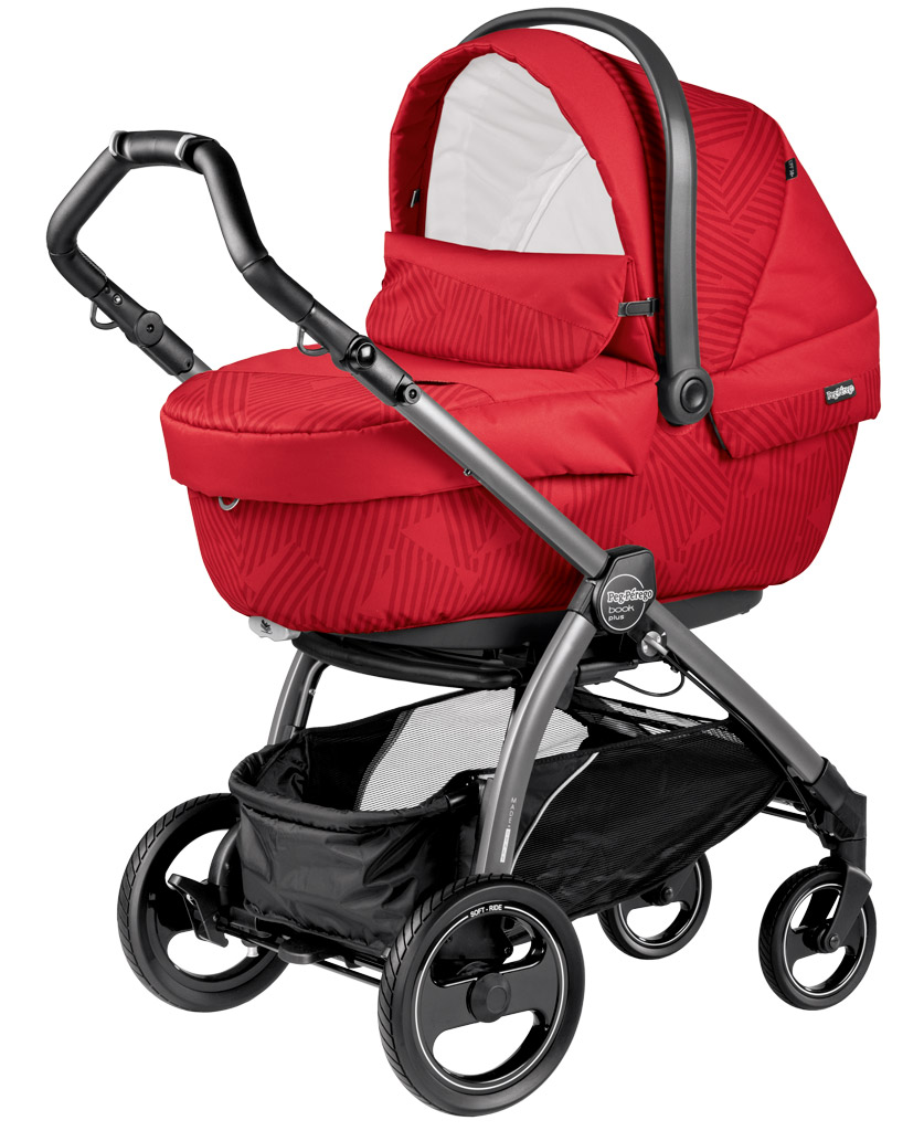 Коляска для новорожденных Peg Perego Book Plus Navetta XL Geo Red
