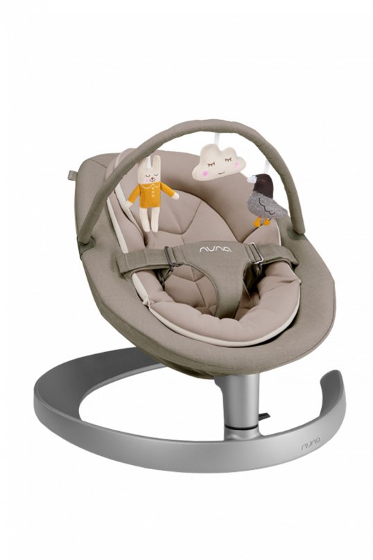 Шезлонг Nuna Leaf Grow Toy Biscotti