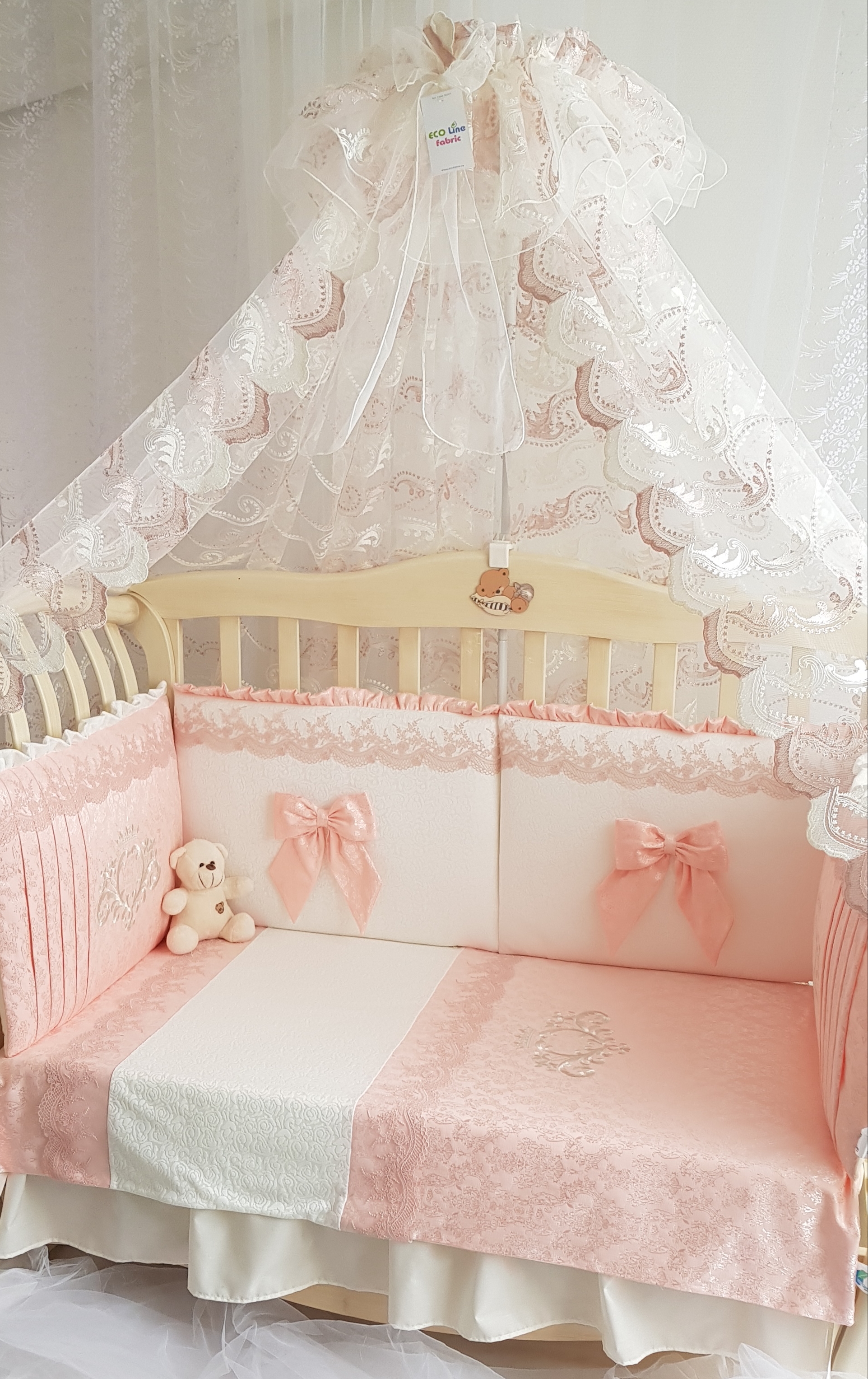 Комплект постельного белья Eco Line Madrid Luxury Pink