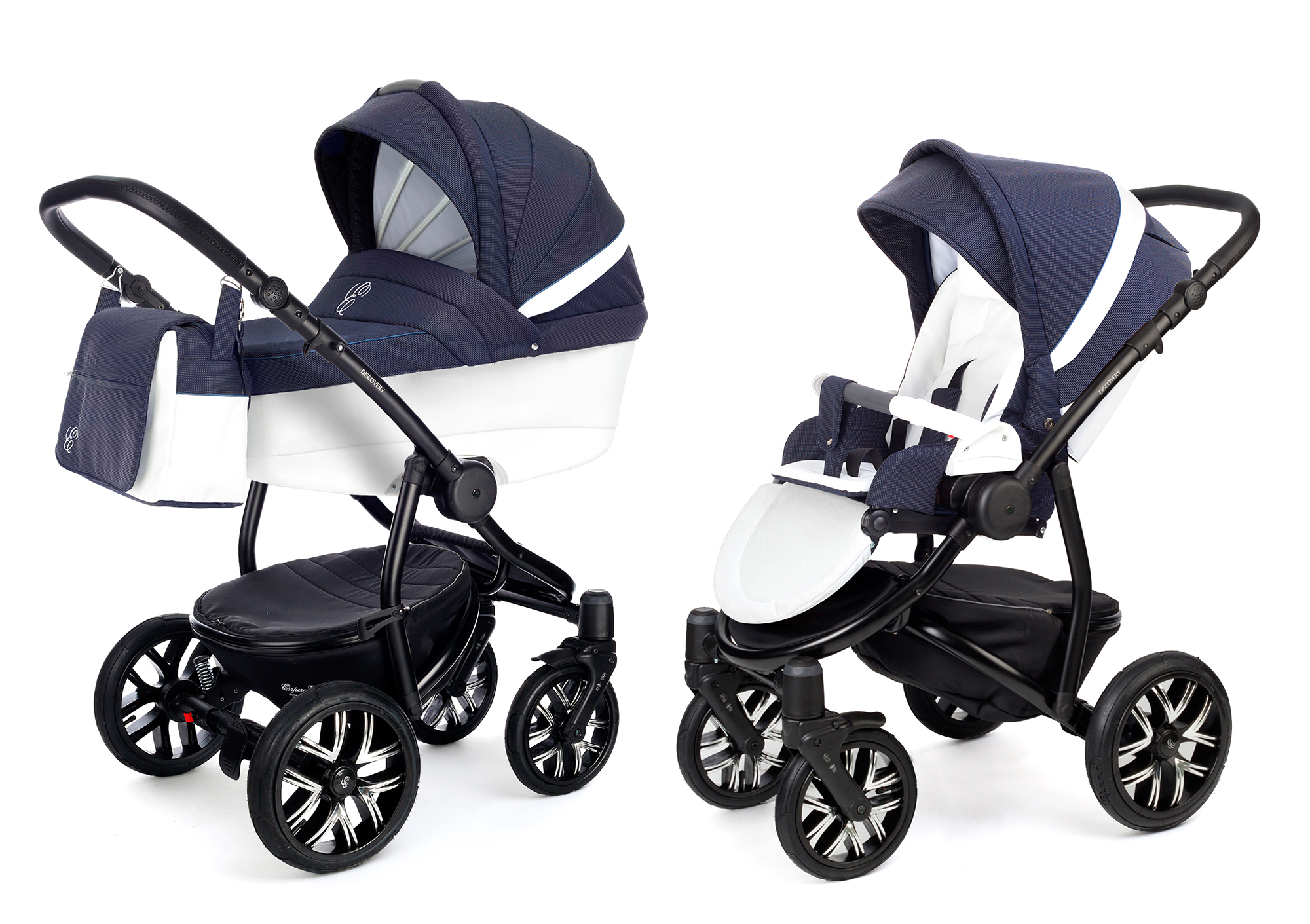 Коляска 2 в 1 Esspero Grand Discovery (шасси Black) Sky Star