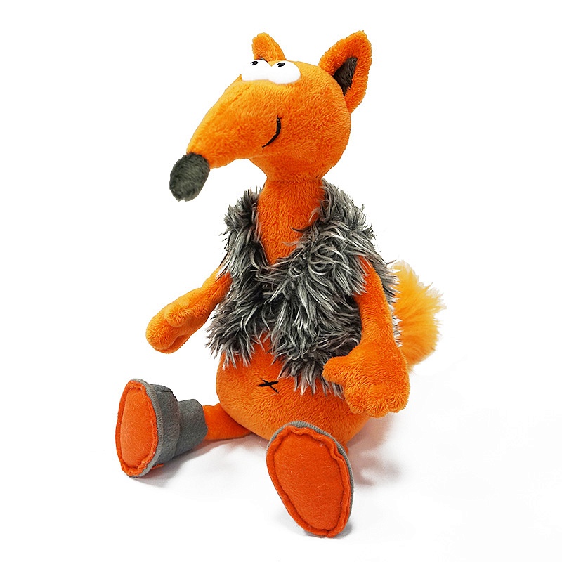 Мягкая игрушка Maxi Toys ДУRАШКИ Хитрый Лис & Valenki, 26 см
